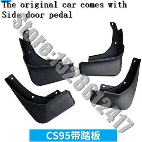 Car styling Mudguard car cover fender soft mudguard protection flap splash mud guard frame for Changan CS95 2017-2019