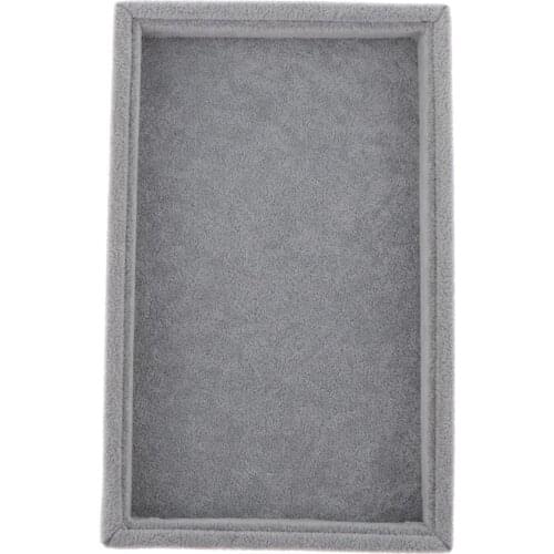 Schmucktablett Schmucklade Jewelry Holder Made of Artificial Suede, Jewelery Box