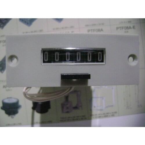 EC-6R electric counter DC24V Electric electromagnetic Power on once Count once mechanical
