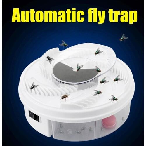 USB Electric Fly Trap Automatic Effective Flycatcher Catching Fly Control Insect Artifacts Repeller Killer Mosquito G2V1