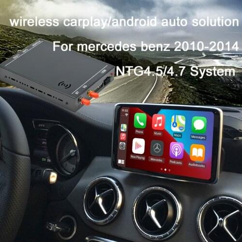 EZonetronics OEM Screen Upgrade CarPlay Box Wireless Android Auto for Benz GLS CLA ML Class with NTG System 4.5 4.7