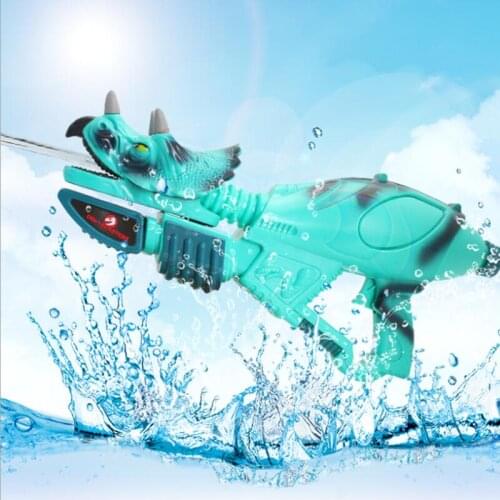 Simulation Dinosaur Water Gun Toy Dinosaur Pressure Toy Water Gun Summer Outdoor Shooting Water Parent-child Interactive Toy