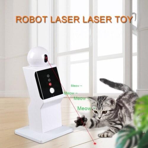 Pet Home Interactive Toy Smart Self-Hey Led Funny Cat Play With Led Robot Toy Charging Model Battery Capacity 800mAh