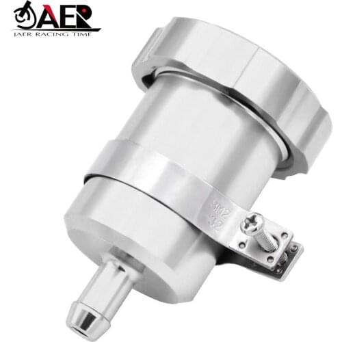 JAER Motorcycle 8mm Hose Brake Fluid Reservoir Oil Fluid Cup For yamaha YZF r3 r25 R1 R6 mt03 mt25 FZ1 FZ6 FZ800 XJ6 kawasaki
