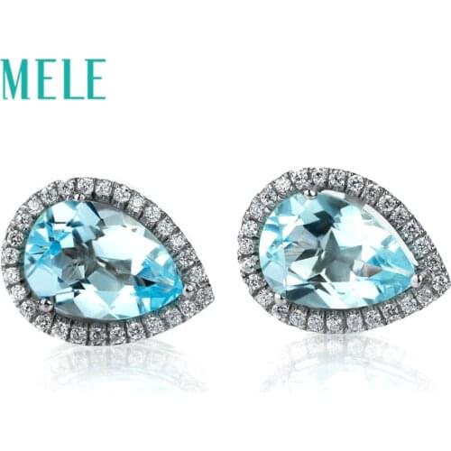 Mele Women's Silver Earrings