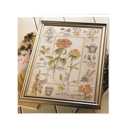 Birds and Peach Blossoms and Birds Counted Cross Stitch Kit Cross stitch RS cotton with cross stitch Summer garden