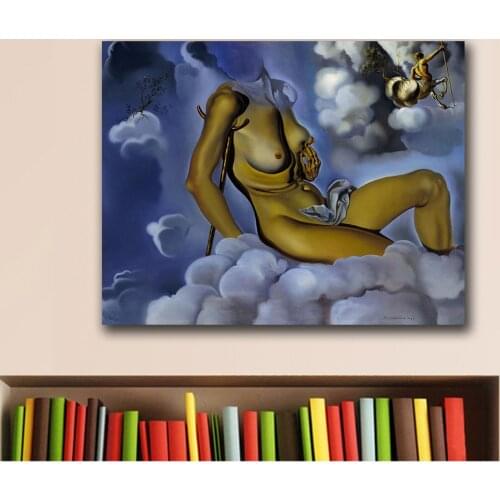Wall Art Salvador Dali Honey is Sweeter than Blood Painting For Living Room Home Decor Oil Painting on Canvas Wall Painting