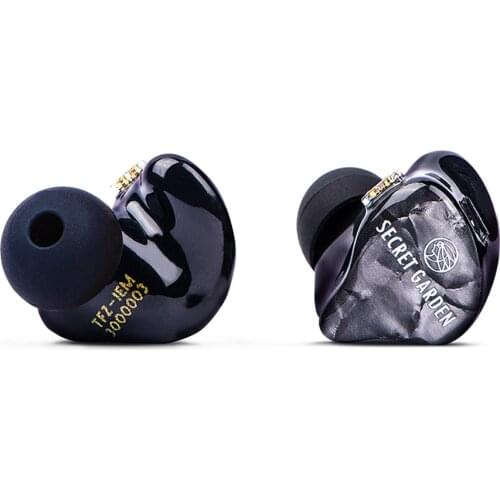 TFZ Secret Garden III 3 Knowles Balanced Armature Driver In Ear Earphone With 2 Tuning Switches 0.78mm Silver-Plated OFC Cable