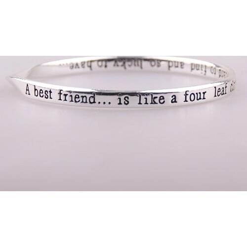 RED HERRING BY PENG CHANG PC Engraved Bracelets