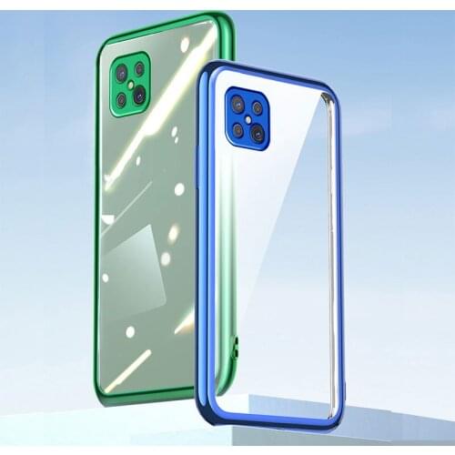 Luxury Plating Phone Case For Oppo Reno 4Z 5G Case Shockproof Protection Cover For Reno 4 Lite Case Reno 4z 4 lite Shell Fundas