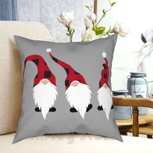 Christmas Gnomes Pillow Case Printed Home Soft DIY Pillow cover Christmas Xmas Santa Claus Christmas 2020 Merry Christmas