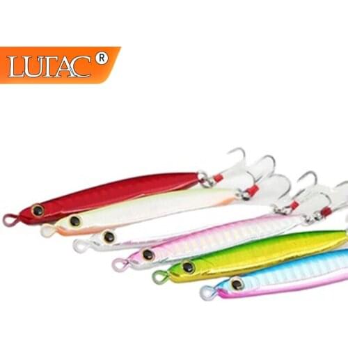 Lutac Fishing Lures Artificial Baits Lead Fish Matal Stickbaits Wholewater Pesca