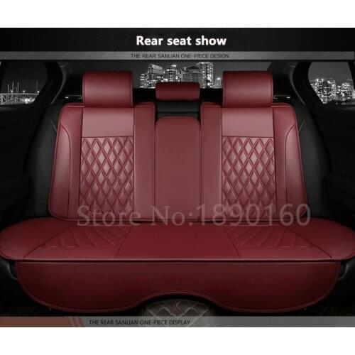 Only car rear seat covers For Buick Ford Benz Peugeot LIfan Citroen Mitsubishi Renault BYD etc. all car model accessorie Leather