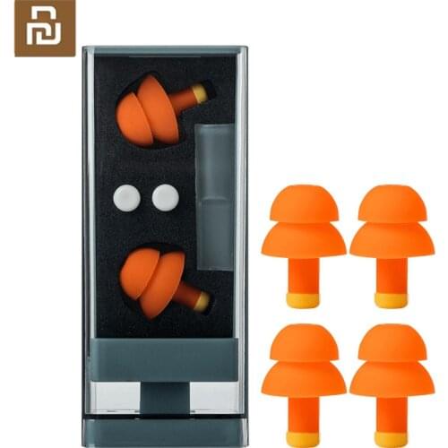 Youpin Jordan&Judy Earplugs for Sleep Noise Cancelling Sleeping Earplugs Comfortable Reusable Rebound Ear Plugs Noise Filter