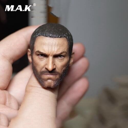 1/6 Scale 3 Hugh Head Sculpt Clone Version with Short Hair for 12 Inches Male Bodies Dolls Figures Gifts Toy