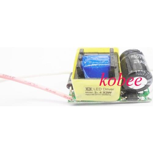 10pcs 3-4x3w Led Driver, 3x3w 4x3w 600ma Constant Current, Output 9-15v LED Transformer For 9W 12W E27 GU10 E14 B22 Lamp Driver