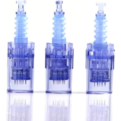 100pcs/lot Electric auto derma needle cartridges 12/36pins nano microneedling for micro needles pen micro stamp skin care