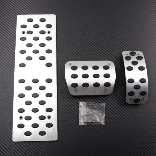 TTCR-II Car Accessory Gas Accelerator Foot rest Modified Pedal Pad For Skoda OCTAVIA 2015 2016 2017 2018 AT/MT Decorate Stickers