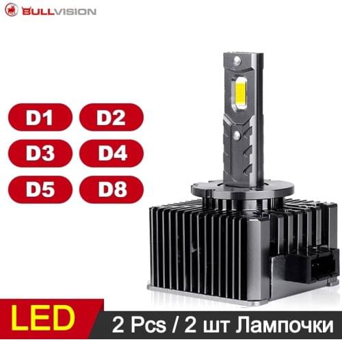 Xenon Led D1S D2S D3S LED D3 D4 D5 D8 Headlight Bulb for HID headlights Replacement upgrade 20000/LM 6500K