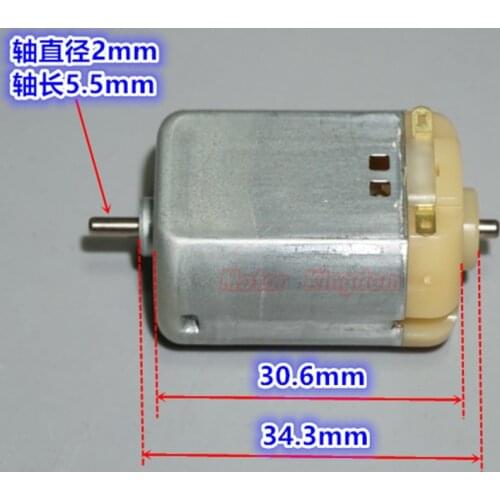 MABUCHI FC-280SA-2860 24mm Micro 280 Motor DC 3V-9V 25000RPM High Speed Carbon Brush Strong Magnetic Electric motor