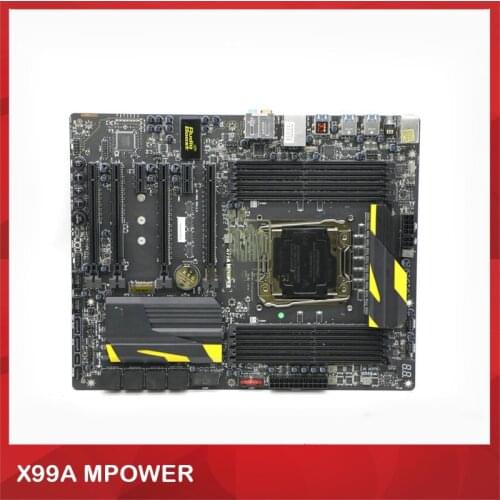 For MSI X99A MPOWER X99 Motherboard 2011 3-pin M.2 Four-Channel Support V3 V4 Test Before Shipment