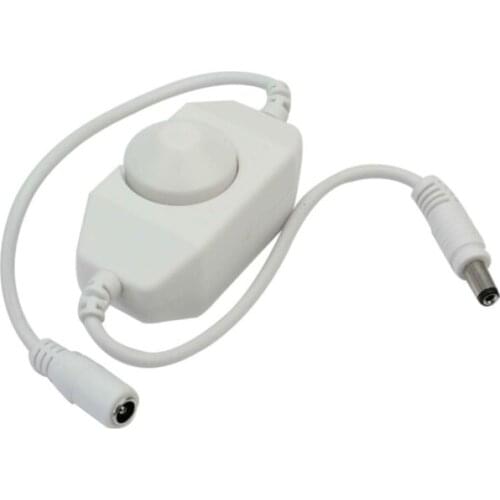 Mini LED dimming switch dimmer controller with DC, for 3528 5050 5630 monochrome LED strip light LED dimmer 12V