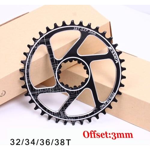 MTB Bicycle chainring GXP Fixed Gear Offset 3mm Narrow Wide mountain Chain ring 32T 34T 36 38T Fit XX1 X9 XO X01 BB30 Bike Crank