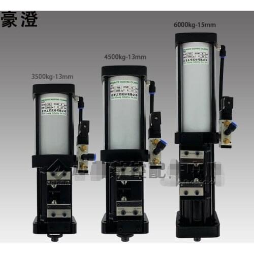 3.5T 4.5T 6T air pneumatic boosting cylinder 3500kg 4500kg 6000kg bt30 bt40 cylinder stroke 13mm 15mm bt30 spindle cylinder