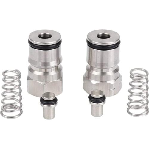 Type Ball Lock Keg Posts,Stainless Steel Poppets and Springs,Poppet Female Thread Gas + Liquid 19/32-18 Thread