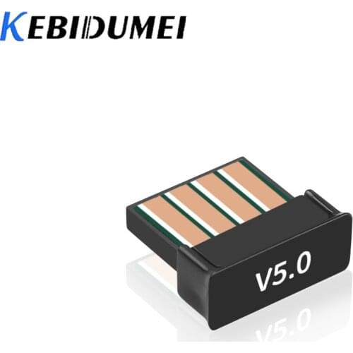 Kebidumei USB Bluetooth Dongle Adapter Bluetooth 5.0 Connector For Computer PC Mouse Aux Audio Music Receiver Transmitter