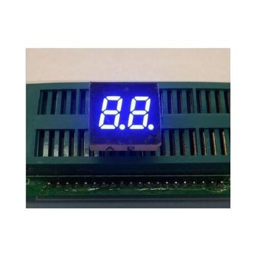 0.3inch 2digits blue 8 segment led display 3202AB/3202BB 10pcs