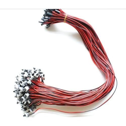 100pcs/Lot 45cm ATX Power Switch ON OFF Reset Data Cable Cord Line For PC Computer Motherboard PC Case