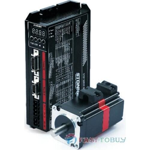 2 Phase 24VDC Closed-Loop Stepper Motor + Stepper Drive kits with 10000P/R Encoder 1.3A NEMA17 42mm 0.6NM 42SMB-HB+42SDB-H