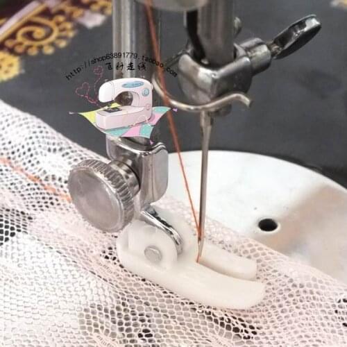 5pcs Home foot sewing machine presser foot thin straight seam presser foot Plastic presser foot for juki SINGER brother JANOME