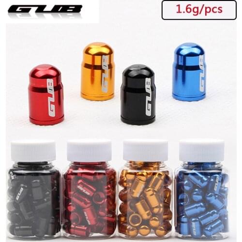 50pcs Aluminum Bike Wheel Tire Covered Schrader Valve Cap Bicycle Car Motorcycle Truck Universal Tyre Dustproof Cap MTB Accessor