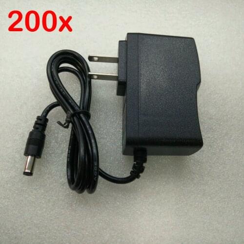 FREE DHL/FEDEX 200pcs/lot DC12V 1A Power Adapter Input AC100V~240V Power supply,EU/UK/US/AU for CCTV/LED Light
