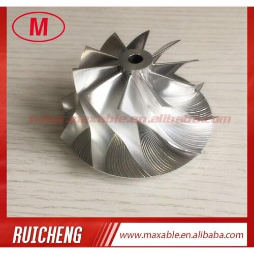 GT15-25 44.20/60.40mm 10+0 blades 770240-0001U turbo milling/aluminum 2618/billet compressor wheel for 777853-0011