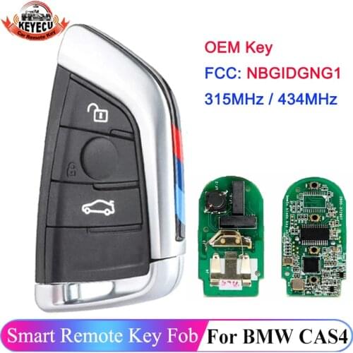 KEYECU 3X Replacement Remote Car Key Fob 3 Button for BMW Mini Copper 2007-2014 FCC ID:KR55WK49333