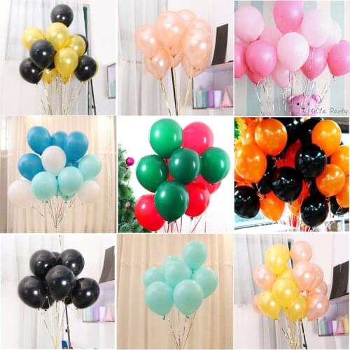 10inch 2.2g Gold Champagne Latex Helium Balloons Baby Shower Party Wedding Birthday Decor Supplies Globos Kids Gifts 20pcs/lot