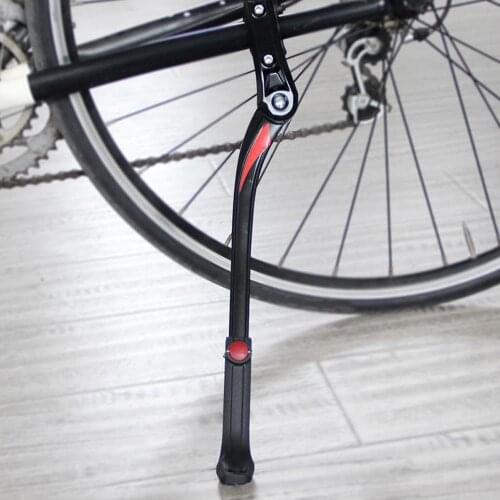 Aluminum Alloy lightweight Mountain Bike Bicycle Adjustable Kickstand Road 700c Bike parking Kick Stand Side Rear rack