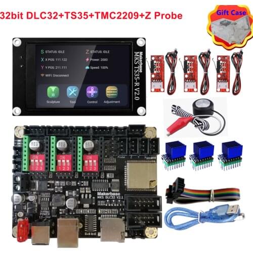 GRBL 1.1 CNC laser module MKS DLC v2 MKS TFT 35 CNC touch screen display for DIY Engraving Machine Wood Router Engraver upgrade