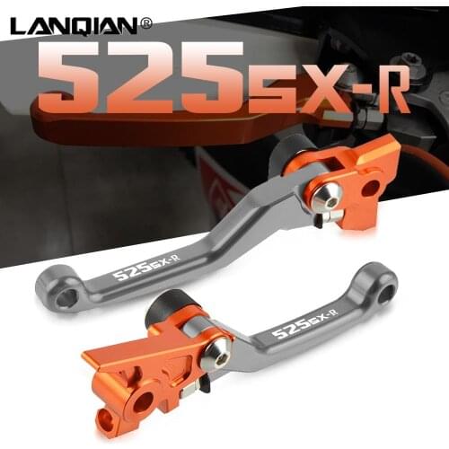 Motocross Accessories Aluminum Dirt Bike Pivot Brake Clutch Levers For 525SX 525SXR 525 SX SX-R SXR 2003 2004 2005 2006 2007