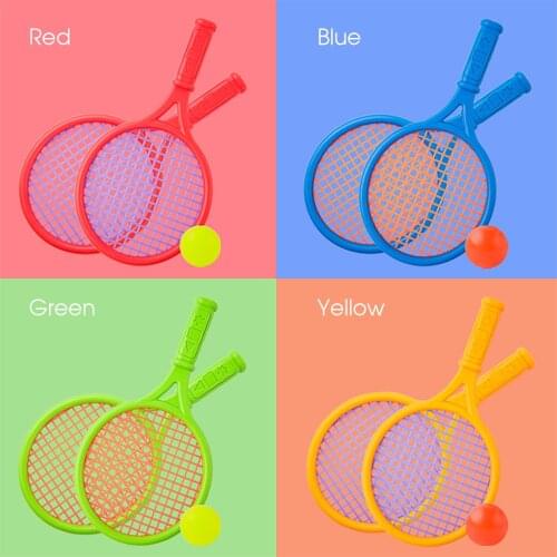 Childrens Special Tennis Racket Set Indoor Family Parent-child Games Toys Garden Beach Outdoor School Training Sports Accessory