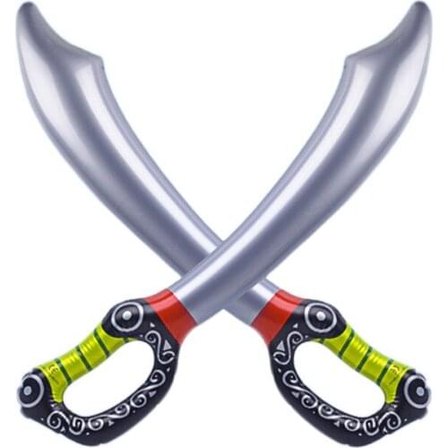 Inflatable sword Matt does not hurt childrens play props Pirate sword Laser sword