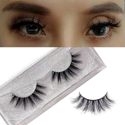 6D Mink Eyelashes Natural Fluffy Extension Human Hair Lashes Work Date Party Holiday Simulation Mink Hair 3D Eye Lashes d808 D22