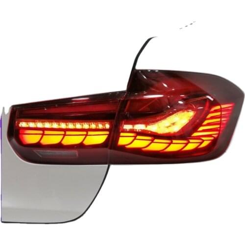 New 2013-2017 Rear For BMW F30 F35 320i 328i Fog Lamp + Brake Reverse Dynamic Turn Signal Car LED Tail Light Taillight