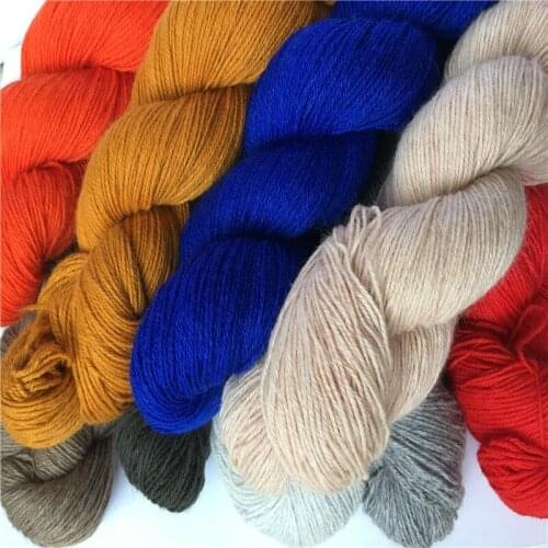 Wholesale Cashmere Yarn High Quality Hand Knitting Yarn 50g/pc Fingering Knitting Yarn Weaving Yarn for Sweater Scarf