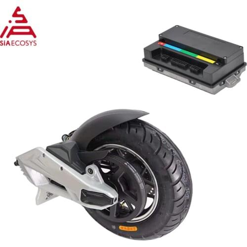 QS 1000W 72V 55KPH Mid Drive Motor Assembly Kits with 10inch Rim for Electric Scooter with EM50SP Controller
