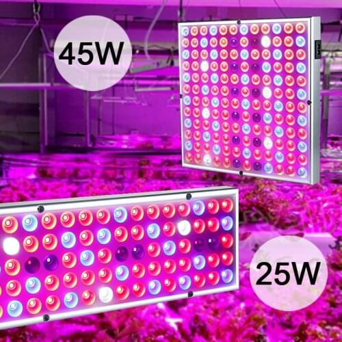 LED Grow Light Indoor Full Spectrum Plant Light Home Flower Plants Phyto Lamp Grow Tent Square Hanging Plant Seeds Growth Lamp
