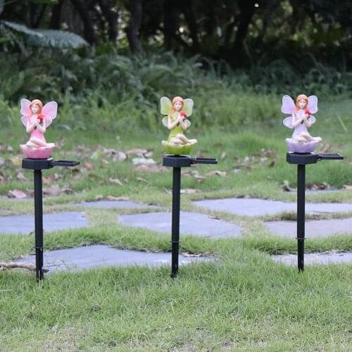 Solar Bollard Light Led Solar Stick Lights LED Spot Light Garden Path Landscape Lights Fairy Light for Home Garden